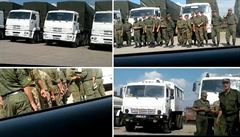 Ruská federace vyslala na ukrajinské území obí konvoj, který podle Kremlu veze...