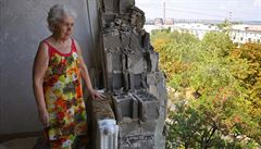 �Na�t�stí jsme v té mistnosti nespali,� �íká Nina Kravets z Kramatorsku. V noci...