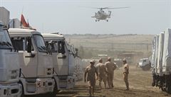 Putinv konvoj odvezl stroje z ukrajinskch zbrojovek, tvrd Kyjev