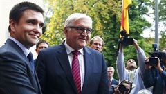 Berlínská jednání o ukrajinské krizi. Na snímku ukrajinský ministr zahrani�í...