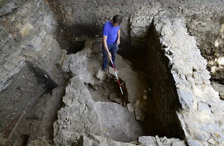 Na praském Vyehrad objevili archeologové základy jednoho z nkdejích...
