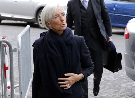 editelka Mezinárodního mnového fondu Christine Lagardeová oznámila, e byla...