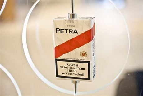 Krabika cigaret znaky Petra (ilustraní foto).