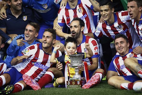 Vítzové panlského poháru z Atlétika Madrid.