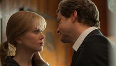 Nicole Kidman jako Christine a Colin Firth jako její manel Ben ve filmu Dív...