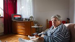 Obyvatelka domova pro seniory �Petru�ka�.