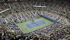 Atmosféra na US Open.