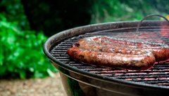 Braai. Grilování. Jihoafrická republika.