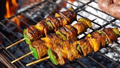 Braai. Grilování. Jihoafrická republika.