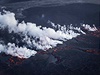 Islandská sopka Bárdarbunga, která se na konci srpna probudila k ivotu.