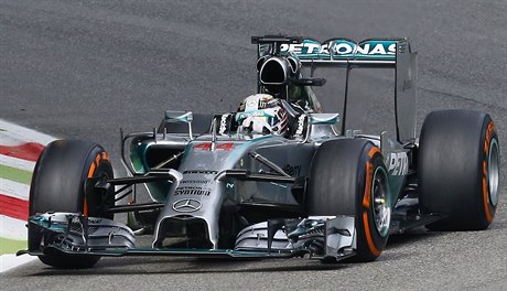 Kvalifikace na Velkou cenu Itálie. Na snímku Lewis Hamilton.
