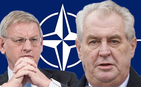 védský ministr zahranií Carl Bildt a eský prezident Milo Zeman se na...