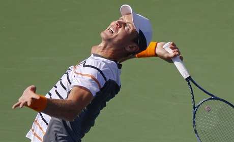 Tomá Berdych na US Open.