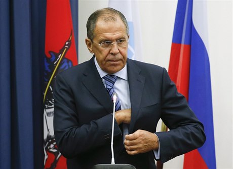 Ruský ministr zahranií Sergej Lavrov.