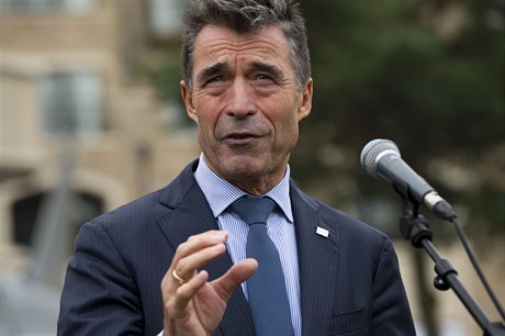 Generální tajemník NATO Anders Fogh Rasmussen na summitu Severoatlantické...