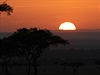Africké západy slunce jsou dokonalé