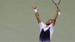 Čilič smetl ve finále US Open Nišikoriho a slaví první grandslamový titul