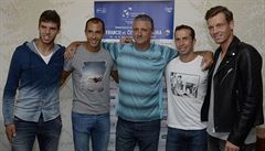 Daviscupový tým nabral směr Paříž: Pro úspěch uděláme maximum