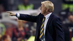 Skotský trenér Gordon Strachan.