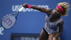 Úder! Na snímku Ameri�anka Serena Willamsová.