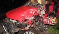 idika Opelu Corsa nepeila nehodu zpsobenou opilým Aleem Lachoutem,...