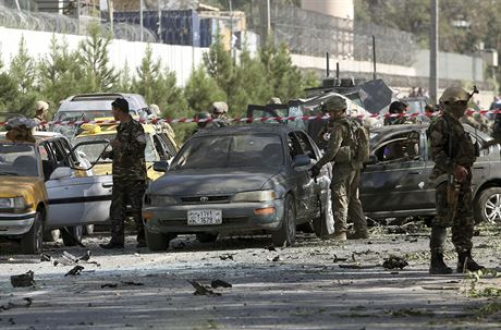 Vojci NATO a afghnsk bezpenostn sloky vyetuj msto toku.