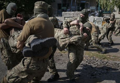 Vcvik speciln jednotky ukrajinsk policie.