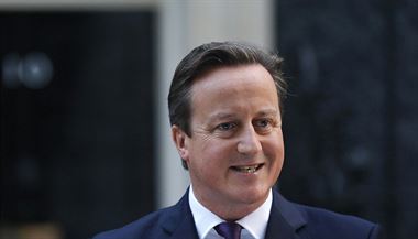 Britsk premir David Cameron.