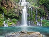 Vodopády na ostrov Reunion vytváí v údolích idylická zákoutí.