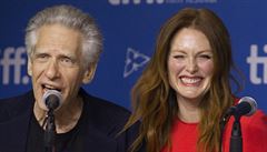 Reisér David Cronenberg a hereka Julianne Moore pedstavili v Torontu svj...