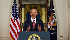 Americký prezident Barack Obama oznamuje strategii boje proti Islámskému státu,