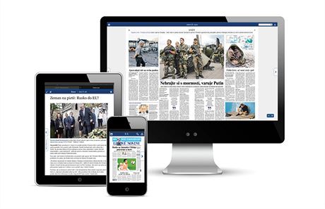 Lidové noviny jsou k dispozici i v digitální podob.