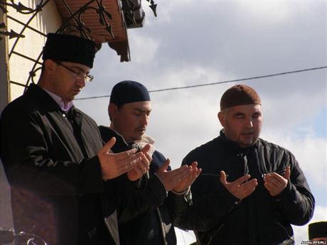 Modlitba Krymskch Tatar.