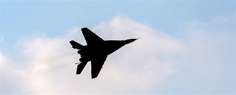 Letoun MiG-29 pi letov ukzce v rmci Dn NATO
