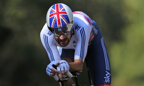 Britský cyklista Bradley Wiggins.