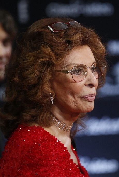 Italská herečka Sophia Loren oslavila 20. září osmdesáté narozeniny