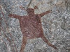 Lidé ped tisíci lety kreslili na skalní pevisy a jejich malby zde jsou stále...