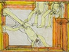 Josef Hofer - kresba. (Z výstavy Rámy a rámce)