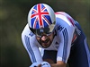 Britský cyklista Bradley Wiggins.