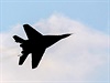 Letoun MiG-29 pi letové ukázce v rámci Dn NATO
