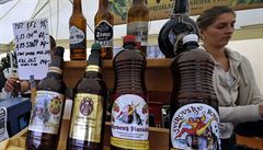 Produkty desítek pivovar z celé republiky byly 20. záí k ochutnání na návsi v...