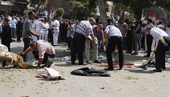 Nejmn tyi mrtv pi explozi u egyptskho ministerstva zahrani
