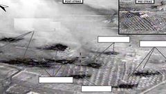Před a po leteckých úderech: satelitní snímky zachycují místa, kam dopadly...