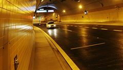 Tunelový komplex Blanka po dokon�ení stavební �ásti v zá�í 2014.