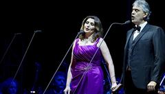 Tenorista Andrea Bocelli vystoupí příští rok v Praze