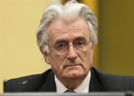 Radovan Karadžić na archivním snímku z července 2013.