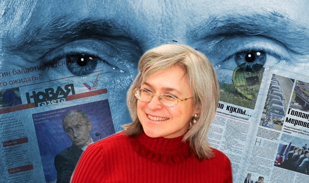 Vladimir Putin, Novaja Gazeta, Anna Politkovská