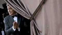 George Clooney v o�ekávání blí�ícího se s�atku