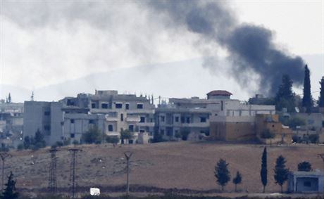 Islmsk stt povolal ke Kobani dal posily, ovld polovinu msta.