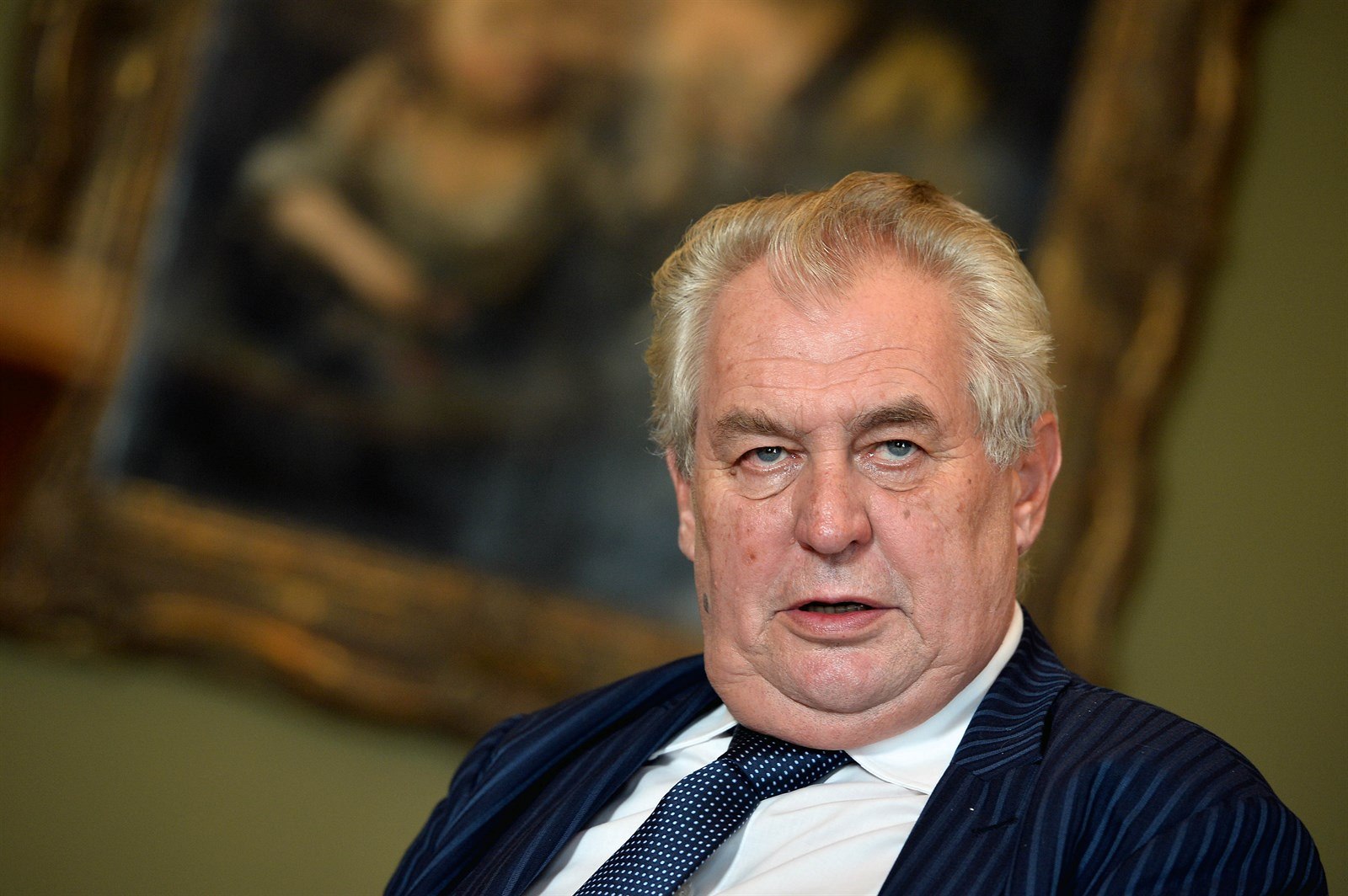 Prezident Milo� Zeman